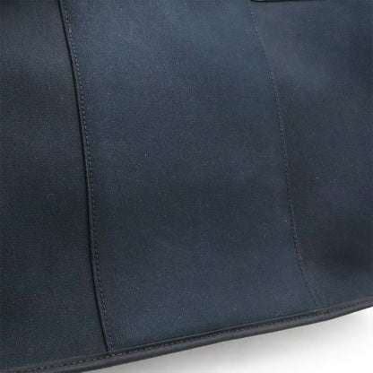 Hermes Cabas Q'elan PM Tote Handbag 2WAY Shoulder Bag Shoulder Toile Officier