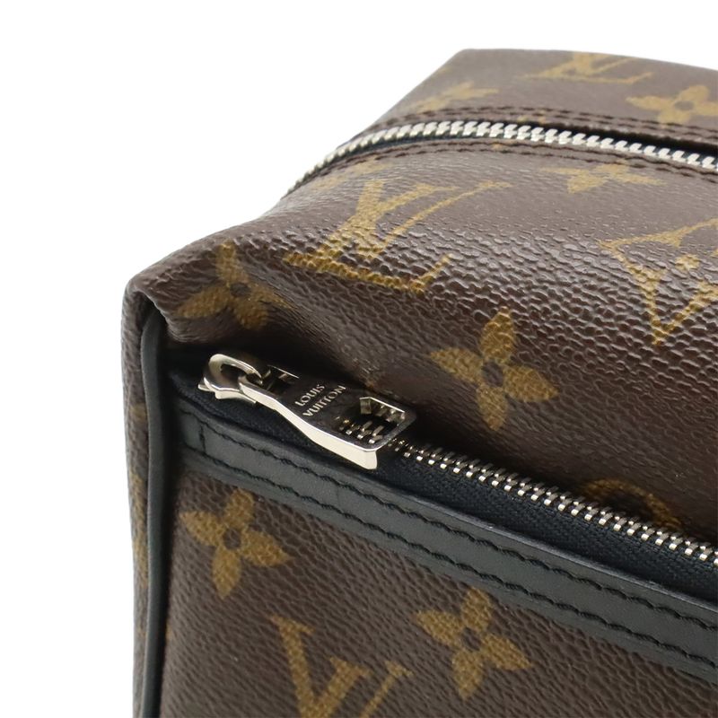 Louis Vuitton Monogram Macassar Trousse Toilette Pouch Travel Pouch Second Bag