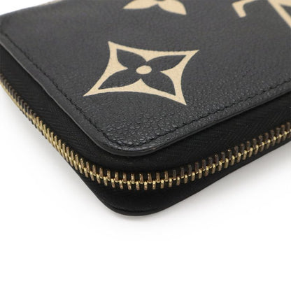 Louis Vuitton Monogram Empreinte Zippy Wallet Round Zipper Long Wallet Bicolor