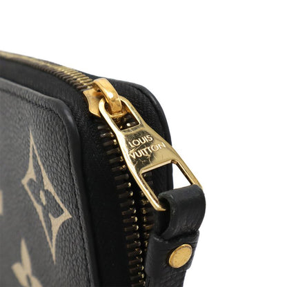 Louis Vuitton Monogram Empreinte Zippy Wallet Round Zipper Long Wallet Bicolor