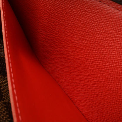 Louis Vuitton Damier LV Stories Portefeuille Cles Mans Round Zipper Long Wallet