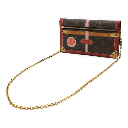 Louis Vuitton Monogram Pochette Weekend Chain Shoulder Bag 2WAY 2018 Summer