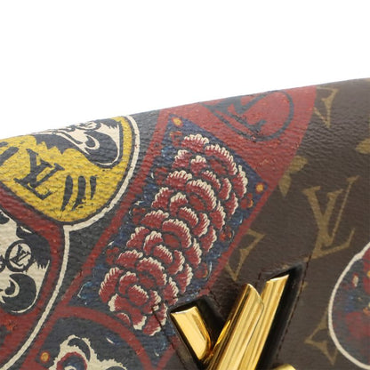 Louis Vuitton Monogram Epi Portefeuille Twist Chain Shoulder Bag Long Wallet