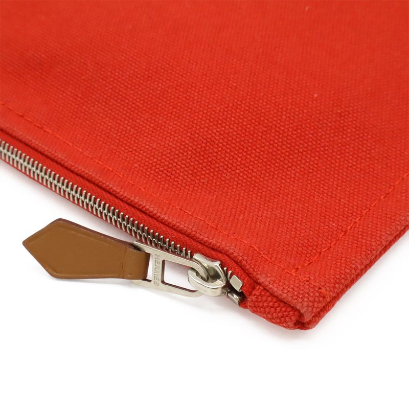 Hermes Yachting GM Flat Pouch Cosmetic Pouch Cosmetic Pouch Small Bag Clutch