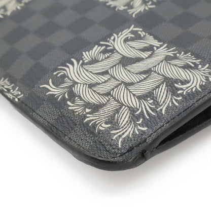 Louis Vuitton Damier Graphite Pochette Jules PM Clutch Bag Pouch Christopher