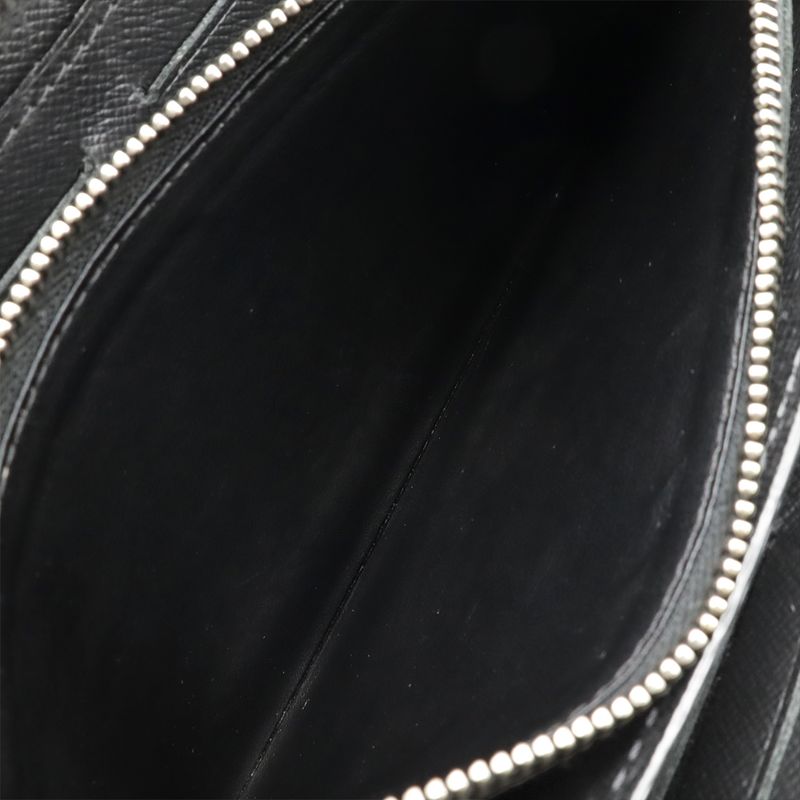 Louis Vuitton Taiga Zippy XL Round Zipper Long Wallet Travel Case Second Bag