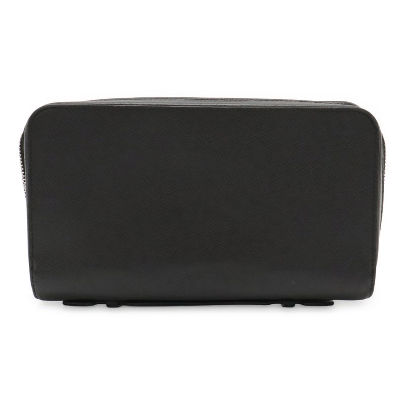 Louis Vuitton Taiga Zippy XL Round Zipper Long Wallet Travel Case Second Bag