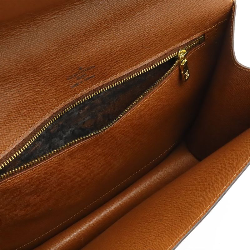 Louis Vuitton Monogram Monceau 28 Second Bag Handbag Business Bag 2WAY Shoulder