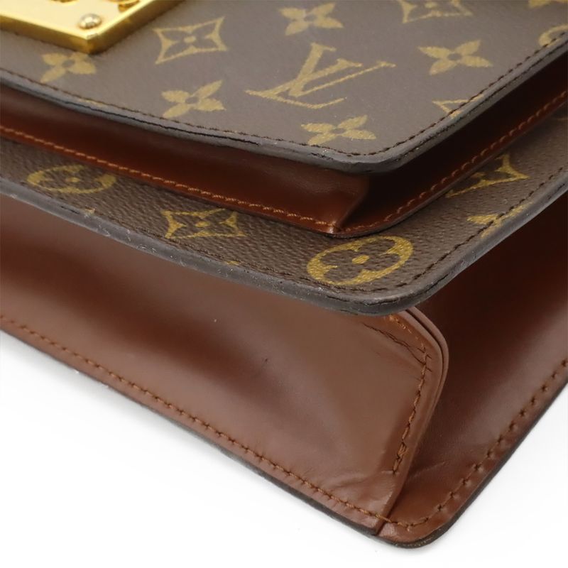 Louis Vuitton Monogram Monceau 28 Second Bag Handbag Business Bag 2WAY Shoulder