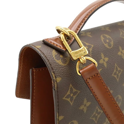 Louis Vuitton Monogram Monceau 28 Second Bag Handbag Business Bag 2WAY Shoulder