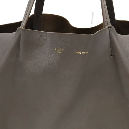 Celine Horizontal Cabas Tote Large Tote Shoulder Bag Shoulder Bicolor Leather