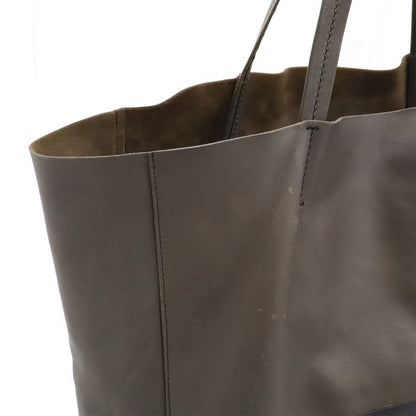 Celine Horizontal Cabas Tote Large Tote Shoulder Bag Shoulder Bicolor Leather