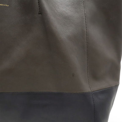 Celine Horizontal Cabas Tote Large Tote Shoulder Bag Shoulder Bicolor Leather