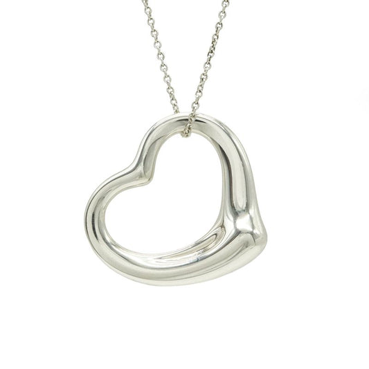 Tiffany & Co Tiffany & Co Elsa Peretti Open Heart Pendant Necklace Large Size
