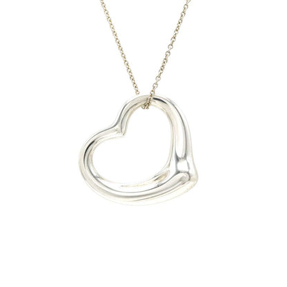 Tiffany & Co Tiffany & Co Elsa Peretti Open Heart Pendant Necklace Large Size