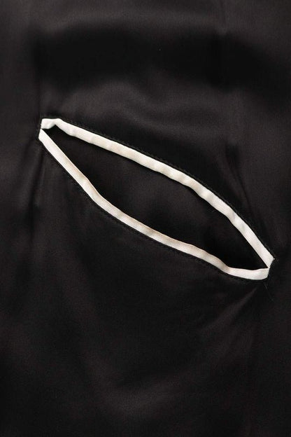 Saint Laurent Paris 14SS 345802 Ym61u Satin Ska Jean Sneaker Blouson Men's 44