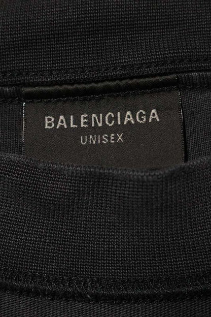 Balenciaga 25SS 818141 Tsva2 Damaged Logo Patch Long Sleeve Cut And Sewn Men 1