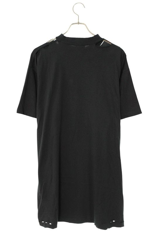 Balenciaga 25SS 811688 Trvu6 Damaged T-shirt Men 1