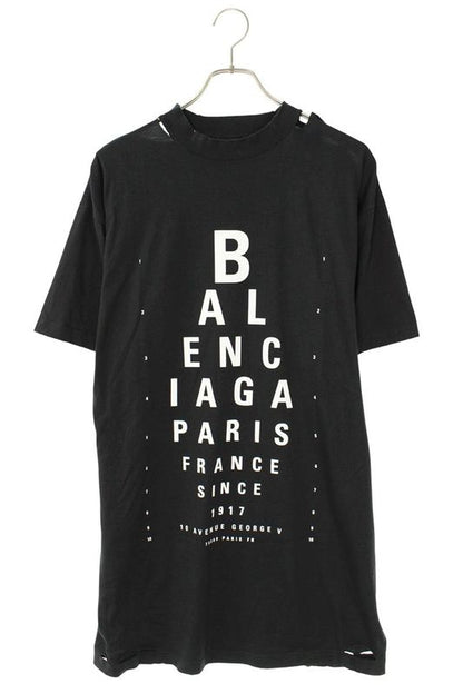 Balenciaga 25SS 811688 Trvu6 Damaged T-shirt Men 1