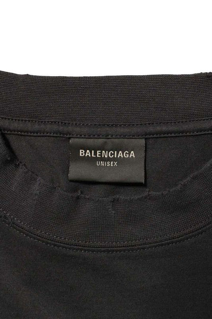 Balenciaga 25SS 811688 Trvu6 Damaged T-shirt Men 1