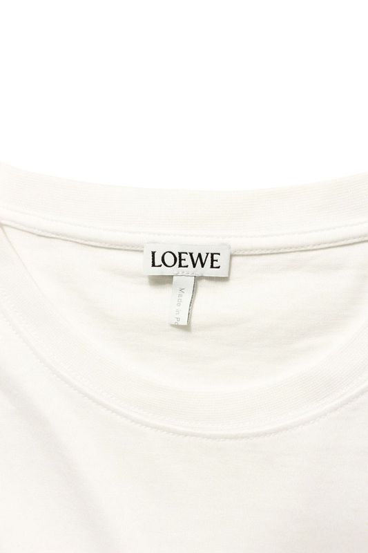 Loewe H526y22x75 Anagram Embroidery T-shirt Men M