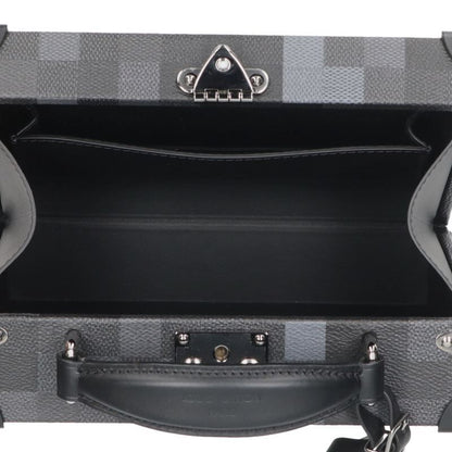 Louis Vuitton N00059 Damoflage Black Canvas Trunk Shoulder Bag For Men