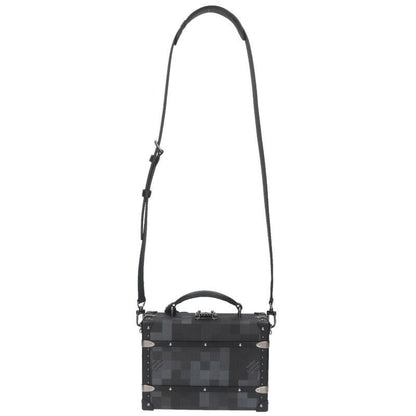 Louis Vuitton N00059 Damoflage Black Canvas Trunk Shoulder Bag For Men