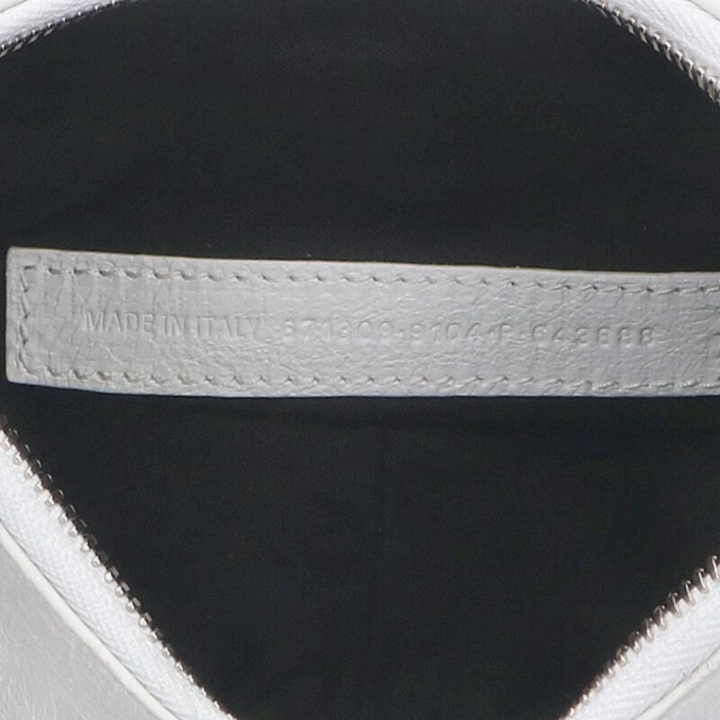 Balenciaga 671309 Lucagor XS Leather Shoulder Bag Men's XS