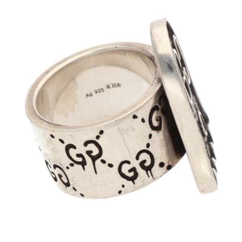 Gucci Ghost Pave Diamond Ring Men's 9 11