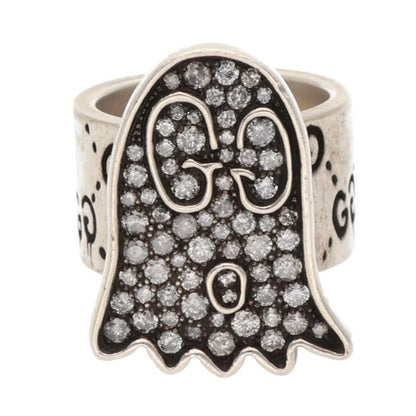 Gucci Ghost Pave Diamond Ring Men's 9 11