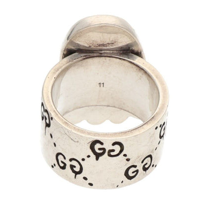 Gucci Ghost Pave Diamond Ring Men's 9 11