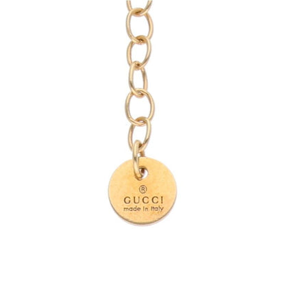 Gucci Ghost Couple Pair Silver Top 18K Yellow Gold Gold Chain Necklace Men's