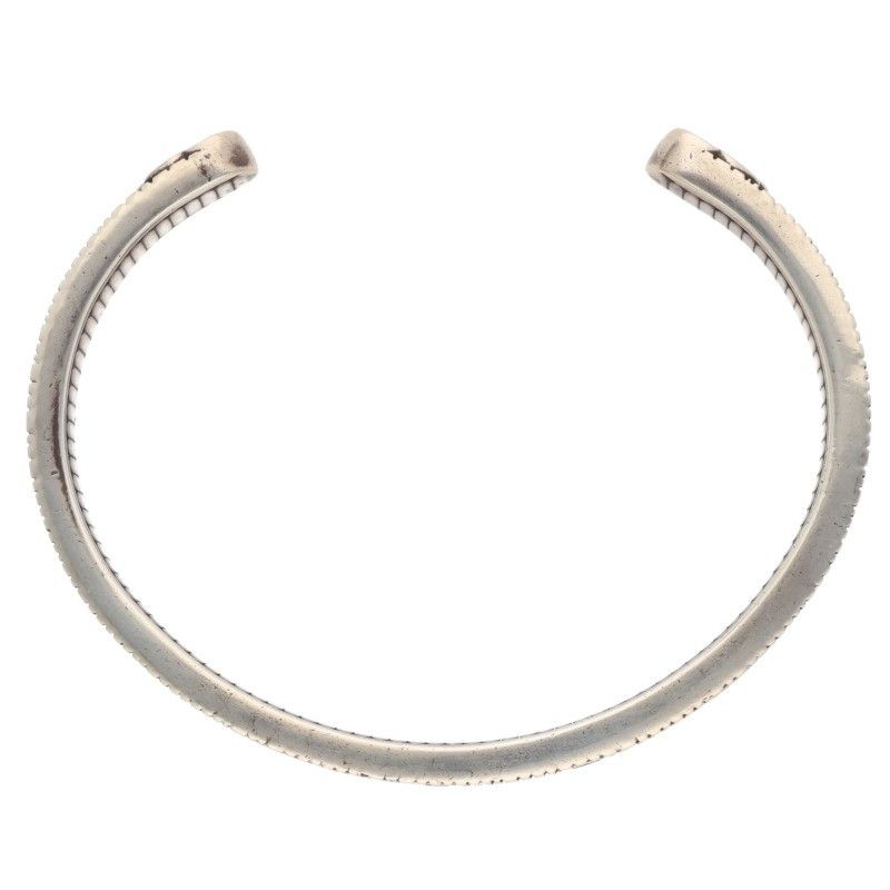 Gucci Double G GG Marmont Silver Bangle Men's 17