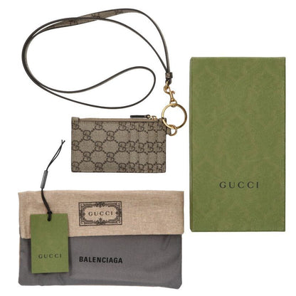 Balenciaga 681706 GG All Over Logo Card Case For Men