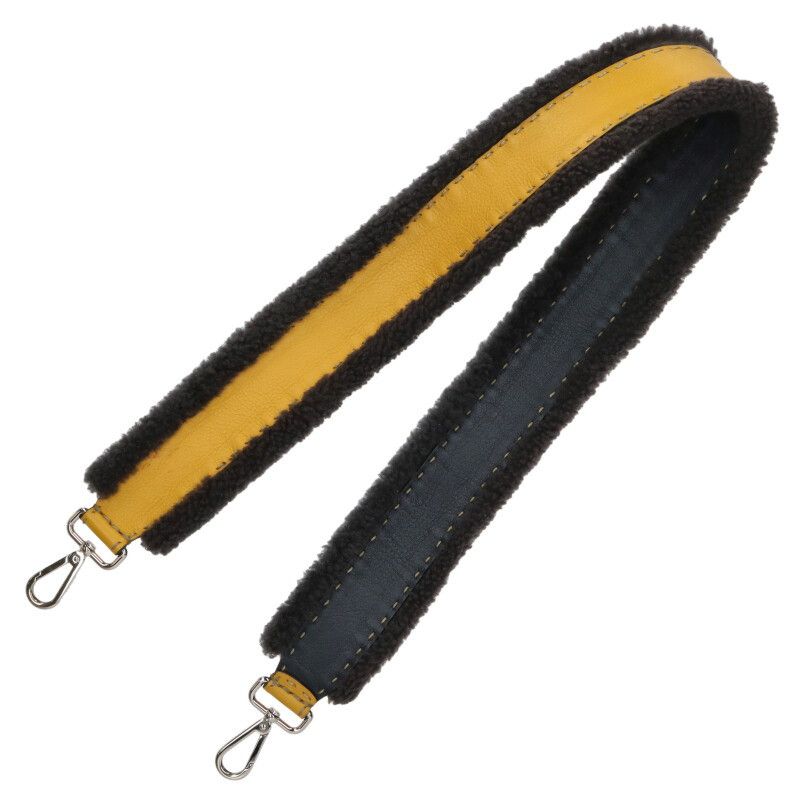 Fendi Mouton Leather Shoulder Strap Men's