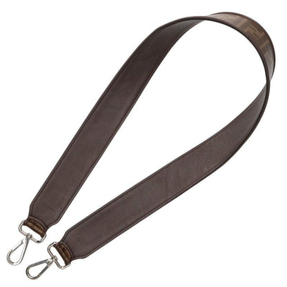 Fendi Zucca Pattern Leather Strap Men's