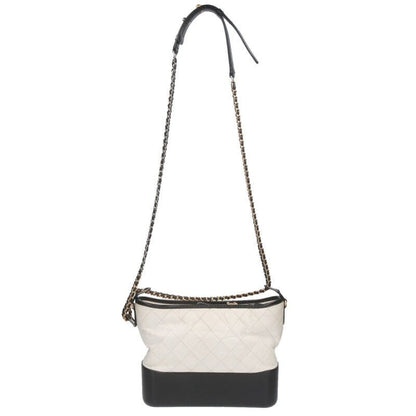 Chanel Gabrielle De Chanel Hobo Aged Calfskin Chain Shoulder Bag Women Medium