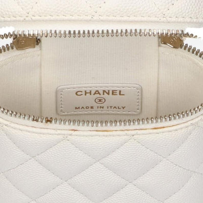 Chanel Matelasse Vanity Phone Case Caviar Skin Chain Shoulder Bag Women