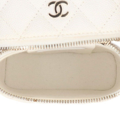 Chanel Matelasse Vanity Phone Case Caviar Skin Chain Shoulder Bag Women
