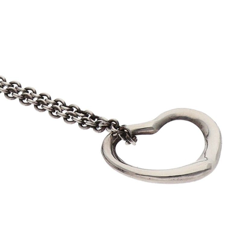 Tiffany & Co Open Heart Necklace Ladies 16inch