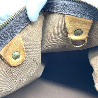 Louis Vuitton Speedy 30 Handbag Monogram Canvas M41526 Brown Gold Hardware