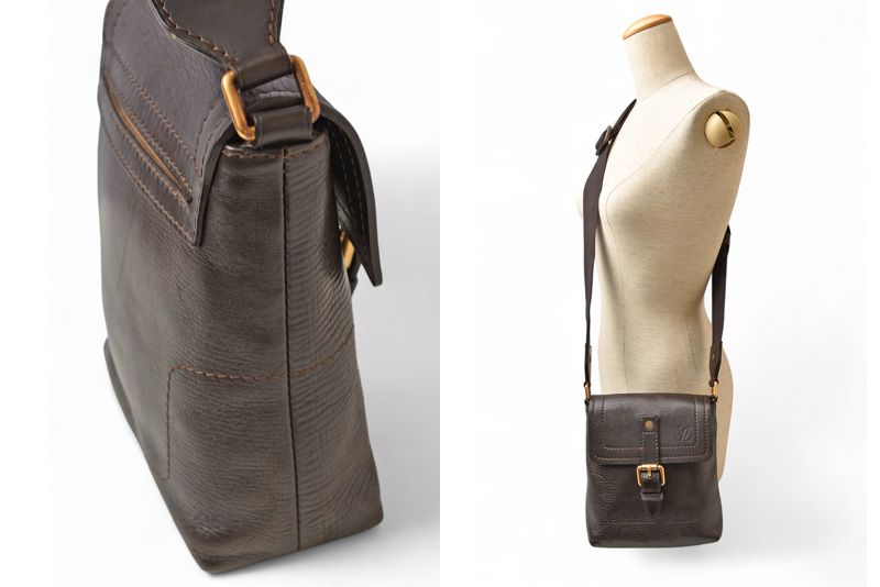 Louis Vuitton Shoulder Bag Men's Louis Vuitton Bag Utah Yuma M92995 Vintage