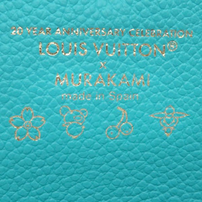 Louis Vuitton Coin Case Porte Monerosali Monogram Empreinte Kabira Blue Gold