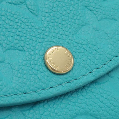 Louis Vuitton Coin Case Porte Monerosali Monogram Empreinte Kabira Blue Gold