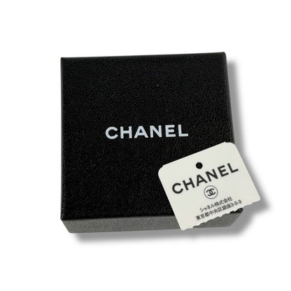 Chanel Leaf Coco Mark And Pearl Earrings For Both Ears 2011 Gold Hardware