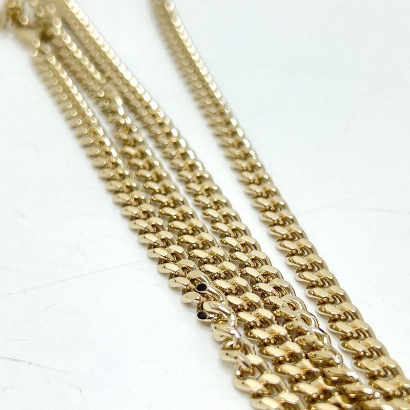 Chanel Necklace Bag Shape Icon B24 Metal Gold