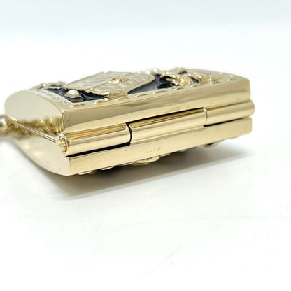 Chanel Necklace Bag Shape Icon B24 Metal Gold