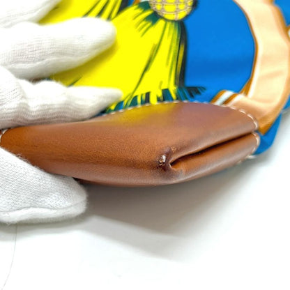 Hermes Shoulder Bag Silky City PM Silk Blue