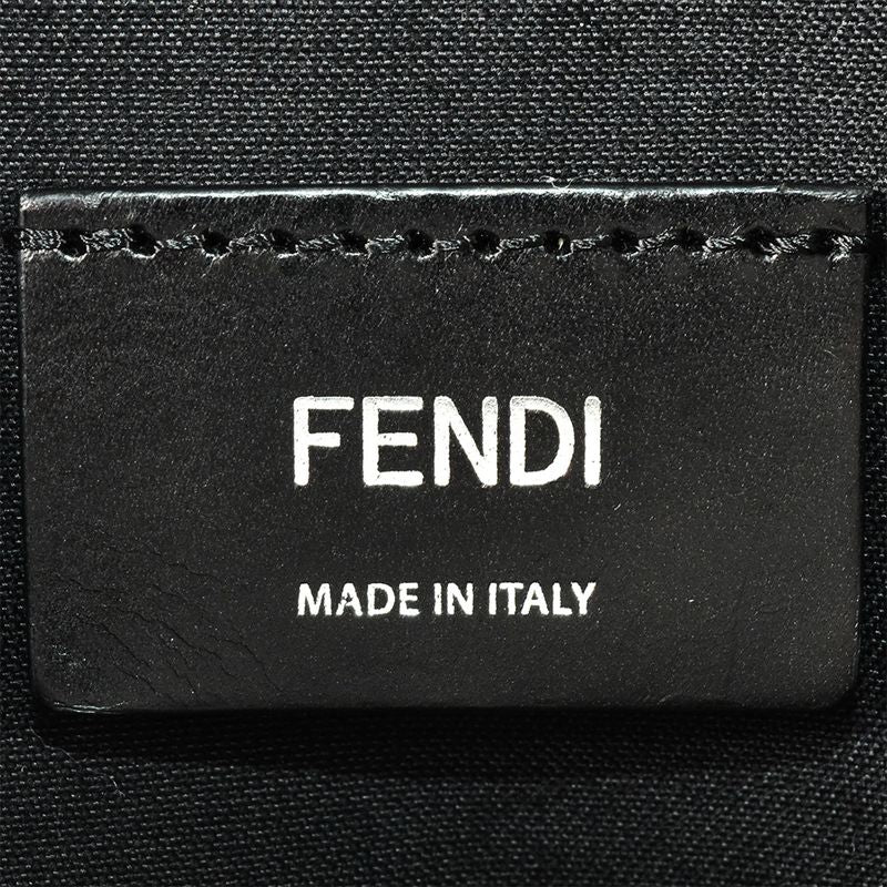 Fendi Strike Large Zucca Backpack 7vz056ag0mf0npn Black FF Jacquard