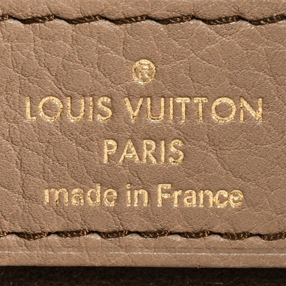 Louis Vuitton Stella PM Tote Bag Monogram Mahina M93175 Beige Poodle Ar1160